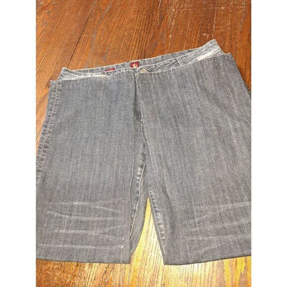 Vintage Size 16 Sasson Bootcut Boogie Denim Blue Jeans Pants with Pockets Casual - Picture 8 of 10